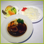 洋食屋でのプレート例1